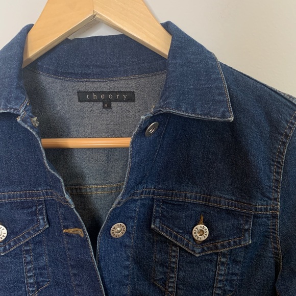 Theory Jackets & Blazers - Theory Denim Jacket